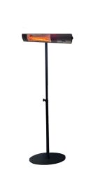 תנור אינפרא אדום כולל סטנד שחור ושלט | דגם ZEUS PREMIUM 2000W | שחור מט  תנור אינפרא אדום כולל סטנד שחור ושלט | דגם ZEUS PREMIUM 2000W | שחור מט - אבי שושן החוויה אבי שושן החוויה