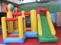 מתנפח משולב JUMPY QB046B + מפוח + תיק נשיאה - מתנפח ביתי  טירה מתנפחת | אבי שושן החוויה אבי שושן החוויה