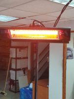 תנור אינפרא אדום אור צהוב נגד סנוור | דגם ZEUS GOLD 2000W | שחור מט  תנור אינפרא אדום אור צהוב נגד סנוור | דגם ZEUS GOLD 2000W | שחור מט - אבי שושן החוויה אבי שושן החוויה