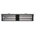 תנור אינפרא אדום + שלט | דגם BOSTON premium 5000W | שחור מט  תנור אינפרא 5000W לתעשייה אבי שושן החוויה