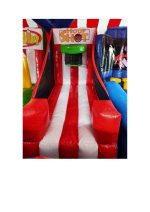 תחנת יריד QSP-1677 דוכן קליעה כפול  מתנפח שמשונית אבי שושן החוויה