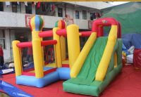 מתנפח משולב JUMPY QB046B + מפוח + תיק נשיאה - מתנפח ביתי  טירה מתנפחת | אבי שושן החוויה אבי שושן החוויה