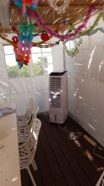 מצנן אוויר ביתי תואם שעון שבת דגם בריזה Balcony + כיסוי מתנה מצנן אוויר ביתי מצנן אוויר ביתי - בריזה Balcony | אבי שושן החוויה אבי שושן החוויה