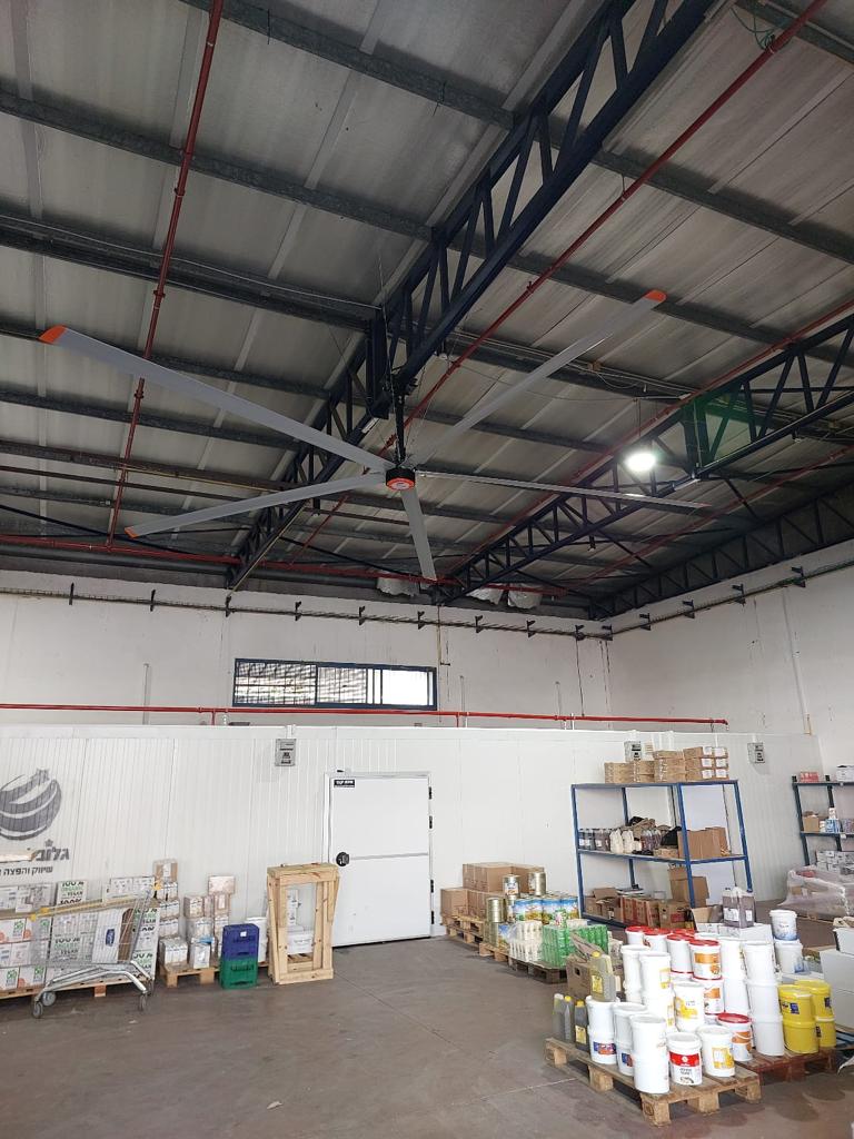 גלובל מטאורי, התקנת מאוורר תקרה ענקי 7.3 גלובל מטאורי, התקנת מאוורר תקרה ענקי 7.3 - אבי שושן החוויה אבי שושן החוויה