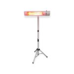 תנור אינפרא אדום | דגם Space 2000W נירוסטה כולל סטנד תנור אינפרא אדום Volcan premium תנור אינפרא 2000W אבי שושן החוויה