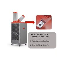 מזגן נייד תעשייתי 2 טון קירור SPOT COOLER SAC-430- שני תעלות אוויר קר מזגן נייד תעשייתי B38 מזגן נייד תעשייתי דגם BGK B38 - שני תעלות - אבי שושן החוויה אבי שושן החוויה