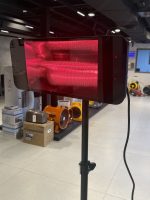 תנור אינפרא אדום + שלט | דגם BOSTON GLASS 2000W | שחור מט תנור אינפרא אדום תנור אינפרא אדום עמיד למים עם שלט | דגם BOSTON | אבי שושן החוויה אבי שושן החוויה