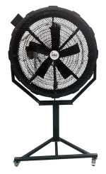 מאוורר תעשייתי על סטנד 120 ס"מ Giant xfan מאוורר תעשייתי מאוורר תופי תעשייתי אבי שושן החוויה